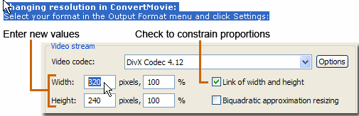 reduce the size of video files