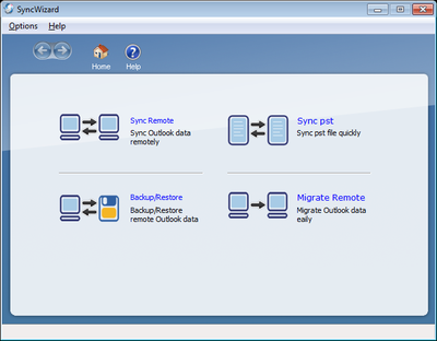 How to sync outlook with other computer?