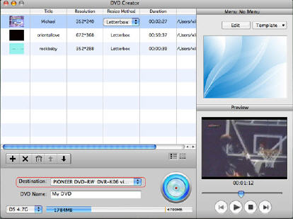 convert AVI to DVD on Mac.