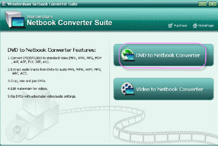 convert DVD to Netbook.