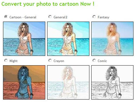 convert Photo to Cartoon.