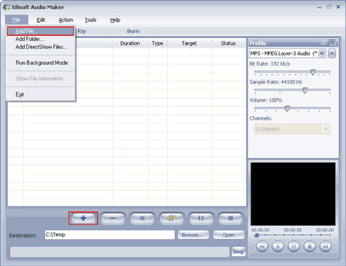 convert WMA to MP3.