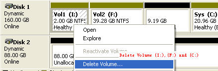 Delete All Volumes