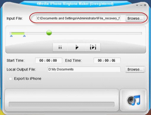 make your own iPhone ringtone from audio and video 1