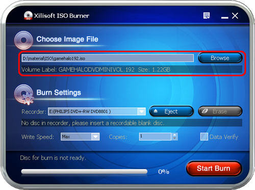 Xilisoft ISO Burner