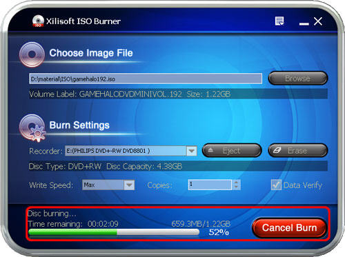 Xilisoft ISO Burner