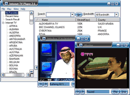 Internet TV Player - Watch Internet TV