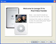 TV to iPod Transfer