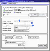 Powerpoint-PPT to AVI Converter
