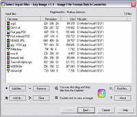 Image File Format Batch Converter