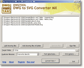DWG to SVG Converter