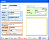 Supplier record