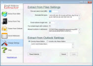 Email Address Extractor - extract email addresses