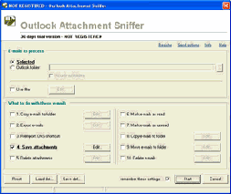 Outlook Attachment Sniffer