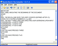 Quick Batch File Compiler