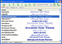 Advanced Font Viewer