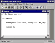 CLR Script