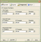 SpeedyPDF - Compression Tab