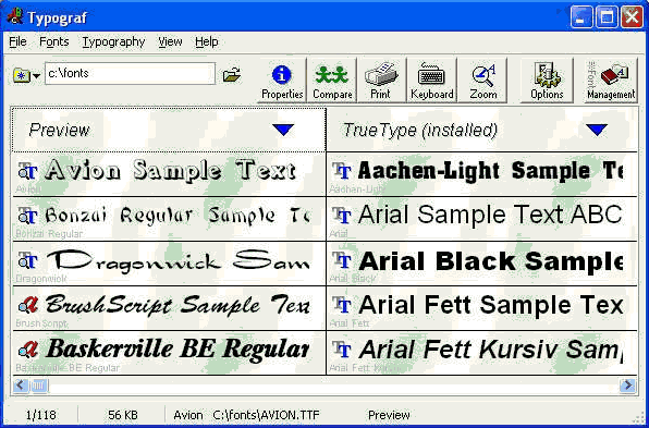 32-bit fonts download windows 7