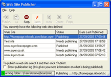 Web Site Publisher