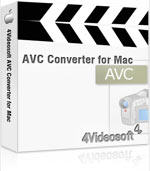 4Videosoft AVC Converter for Mac