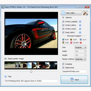 Easy HTML5 Video for Mac