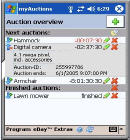 myAuctions for Pocket PC