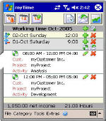 myTime for Pocket PC