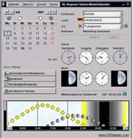 Dr. Regener Sun-Moon-Calendar