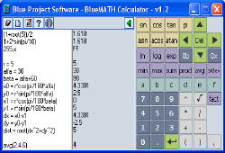 BlueMath Calculator