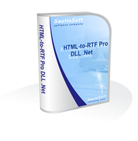 HTML-to-RTF Pro DLL .Net