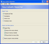 SourceSafe Reporter