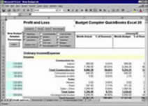 Budget Compiler QuickBooks Excel