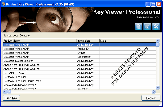what is an example of a product key for office 2007