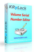 Volume Serial Number Editor